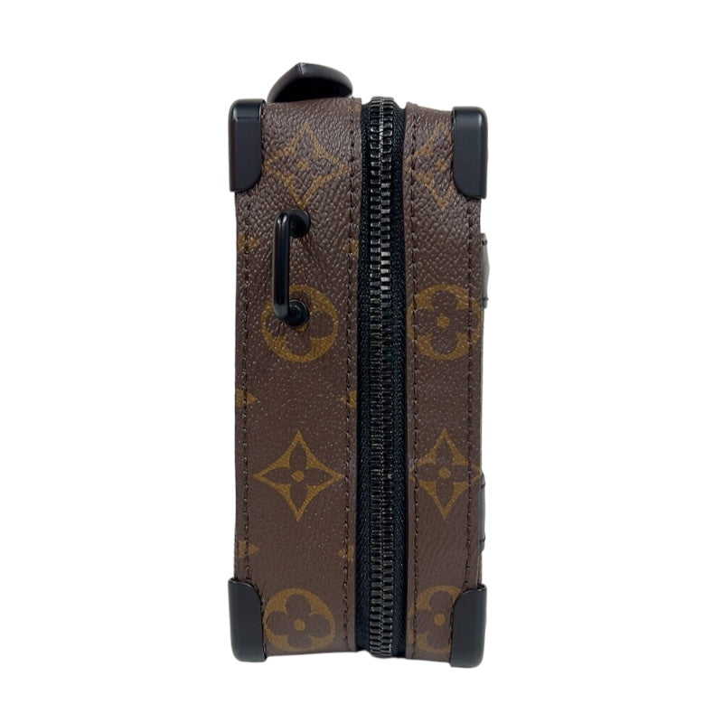 ルイ・ヴィトン LOUIS VUITTON ハンドル・ソフトトランク M45935 ブラウン モノグラム・マカサー ユニセックス ショルダーバッグ