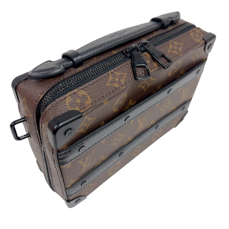 ルイ・ヴィトン LOUIS VUITTON ハンドル・ソフトトランク M45935 ブラウン モノグラム・マカサー ユニセックス ショルダーバッグ