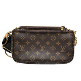 ルイ・ヴィトン LOUIS VUITTON ミュルティ・ポシェット・アクセソワール M44813 カーキ モノグラム・カーキ ユニセックス ショルダーバッグ