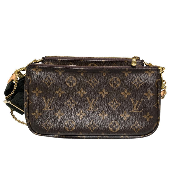 ルイ・ヴィトン LOUIS VUITTON ミュルティ・ポシェット・アクセソワール M44813 カーキ モノグラム・カーキ ユニセックス ショルダーバッグ