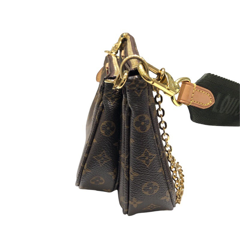 ルイ・ヴィトン LOUIS VUITTON ミュルティ・ポシェット・アクセソワール M44813 カーキ モノグラム・カーキ ユニセックス ショルダーバッグ