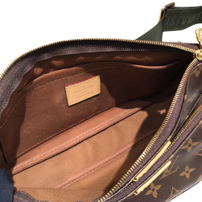 ルイ・ヴィトン LOUIS VUITTON ミュルティ・ポシェット・アクセソワール M44813 カーキ モノグラム・カーキ ユニセックス ショルダーバッグ
