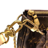 ルイ・ヴィトン LOUIS VUITTON ミュルティ・ポシェット・アクセソワール M44813 カーキ モノグラム・カーキ ユニセックス ショルダーバッグ