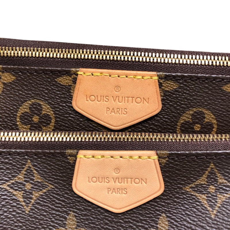 ルイ・ヴィトン LOUIS VUITTON ミュルティ・ポシェット・アクセソワール M44813 カーキ モノグラム・カーキ ユニセックス ショルダーバッグ