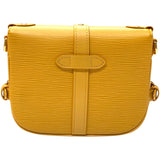 ルイ・ヴィトン LOUIS VUITTON ソミュール BB M23471 イエロー　ゴールド金具 エピ レディース ショルダーバッグ