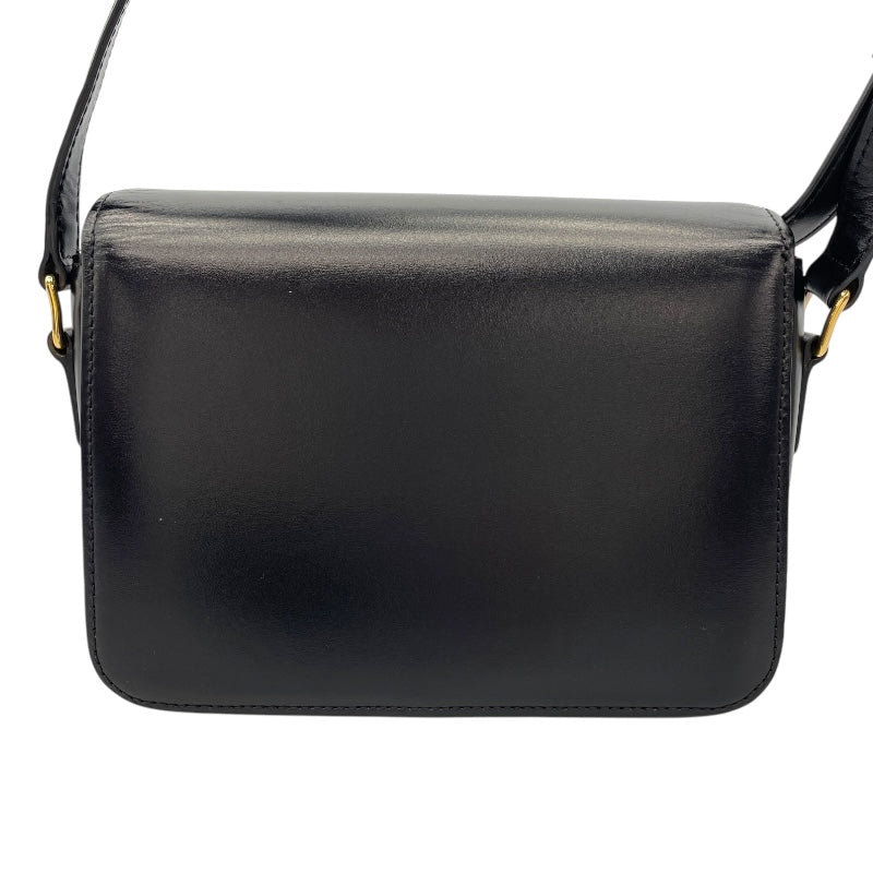 【すーさん出品】12-13mm&13mmAA×2台分 セリーヌ CELINE ティーントリオンフ バッグ 188423 ブラック