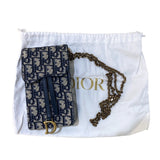 クリスチャン・ディオール Christian Dior フォン チェーンショルダー オブリークジャガード レディース ショルダーバッグ