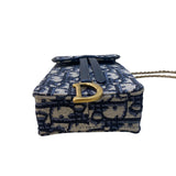 クリスチャン・ディオール Christian Dior フォン チェーンショルダー オブリークジャガード レディース ショルダーバッグ