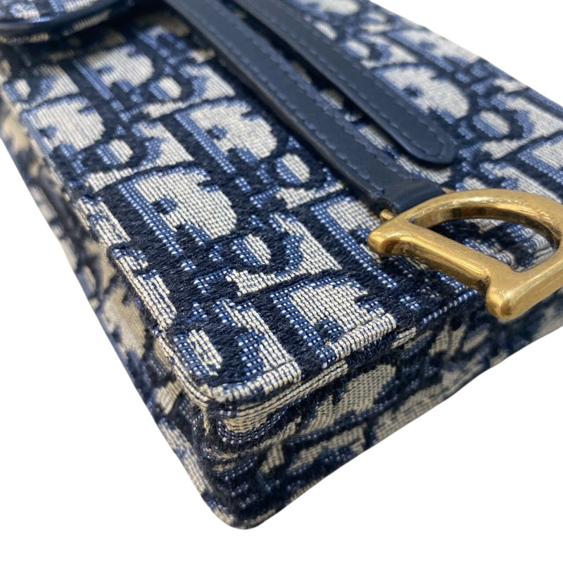 クリスチャン・ディオール Christian Dior フォン チェーンショルダー オブリークジャガード レディース ショルダーバッグ