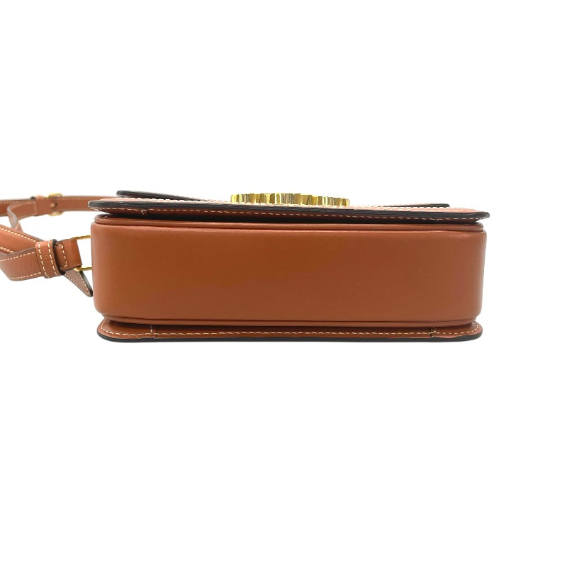 セリーヌ CELINE クラシックトリオンフバッグ 188882 ブラウン コーティングキャンバス/カーフレザー レディース ショルダーバッグ