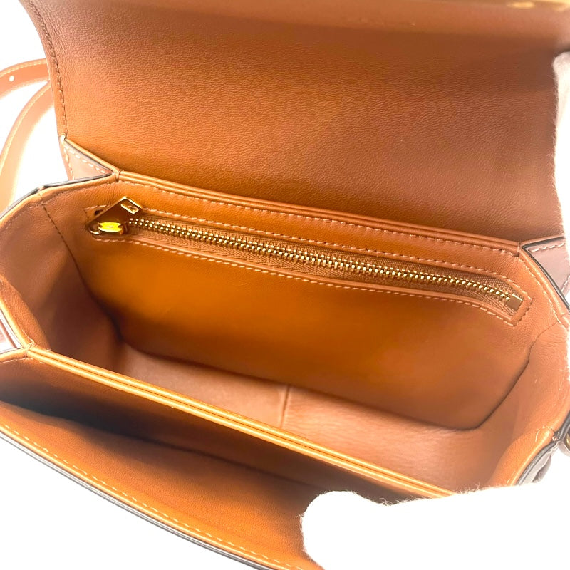 セリーヌ CELINE クラシックトリオンフバッグ 188882 ブラウン コーティングキャンバス/カーフレザー レディース ショルダーバッグ