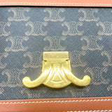 セリーヌ CELINE クラシックトリオンフバッグ 188882 ブラウン コーティングキャンバス/カーフレザー レディース ショルダーバッグ