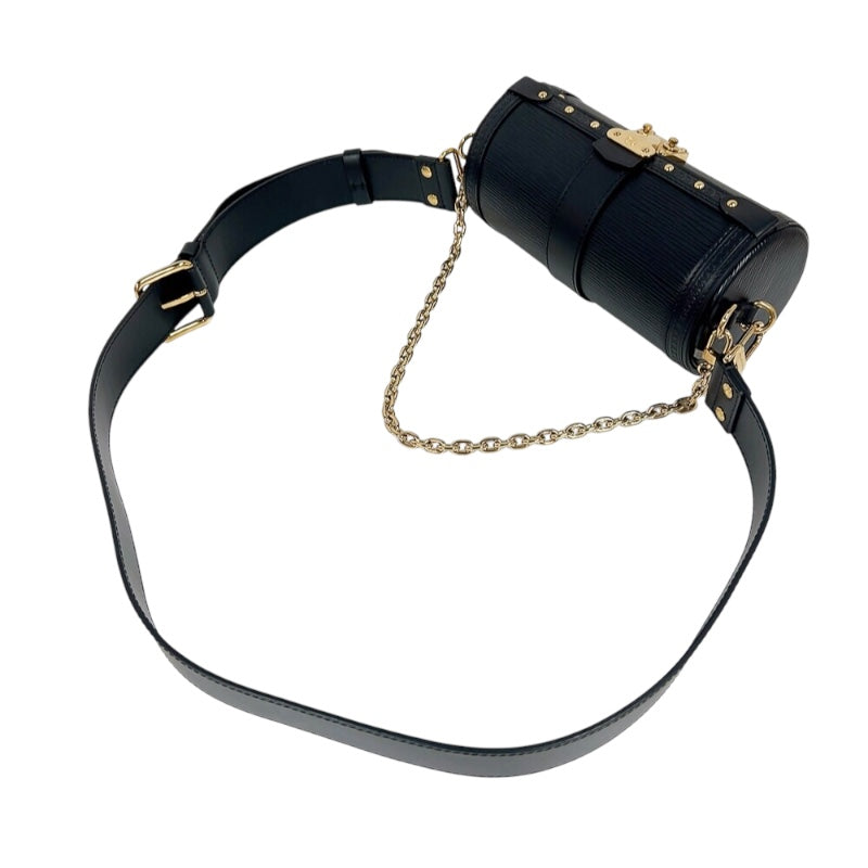 ルイ・ヴィトン LOUIS VUITTON パピヨントランク M58655 エピ ユニセックス ショルダーバッグ