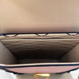 ルイ・ヴィトン LOUIS VUITTON ポシェットトランクヴェルティカル M67872 ピンク/ブラック/GD金具 PVC レディース ショルダーバッグ