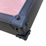 ルイ・ヴィトン LOUIS VUITTON ポシェットトランクヴェルティカル M67872 ピンク/ブラック/GD金具 PVC レディース ショルダーバッグ