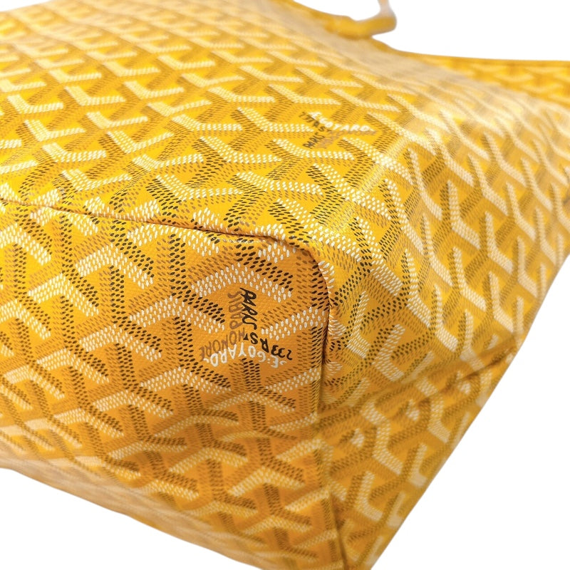 ゴヤール GOYARD サンルイGM イエロー  ゴヤールディンキャンバス レディース トートバッグ
