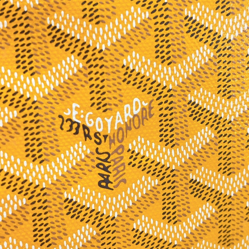ゴヤール GOYARD サンルイGM イエロー  ゴヤールディンキャンバス レディース トートバッグ