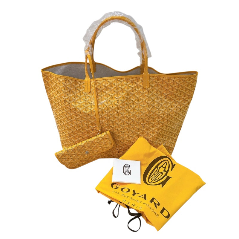 ゴヤール GOYARD サンルイGM イエロー  ゴヤールディンキャンバス レディース トートバッグ