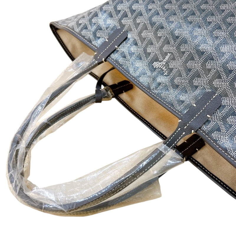 ゴヤール GOYARD サンルイPM グレー ゴヤールディンキャンバス レディース トートバッグ