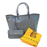 ゴヤール GOYARD サンルイPM グレー ゴヤールディンキャンバス レディース トートバッグ