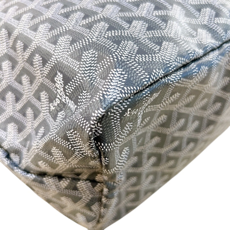 ゴヤール GOYARD サンルイPM グレー ゴヤールディンキャンバス レディース トートバッグ