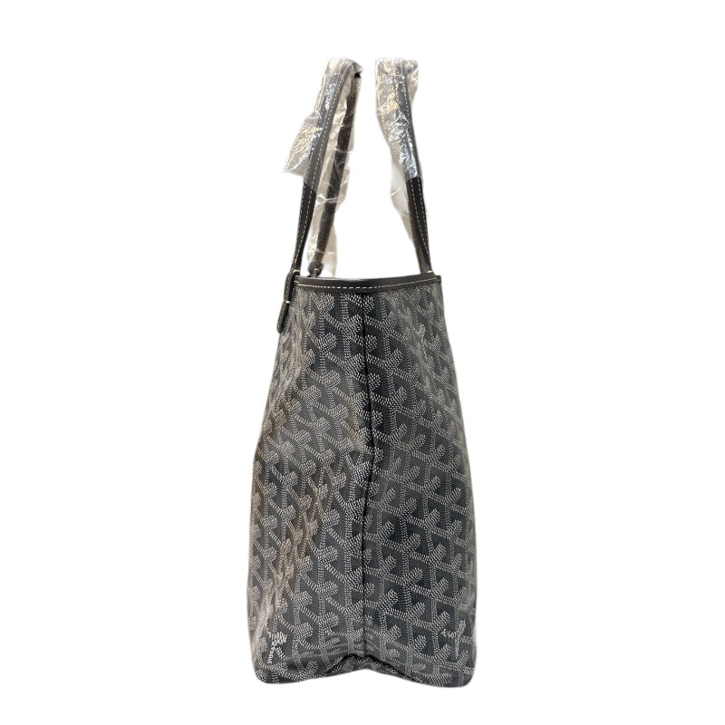 ゴヤール GOYARD サンルイPM グレー キャンバス ユニセックス トートバッグ