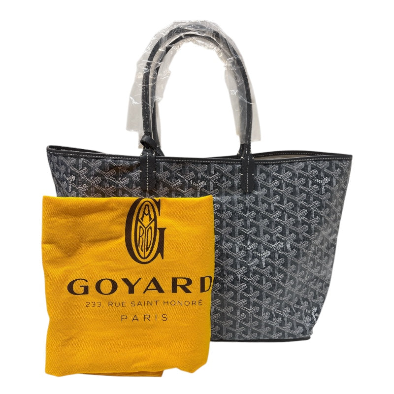 ゴヤール GOYARD サンルイPM グレー キャンバス ユニセックス トートバッグ