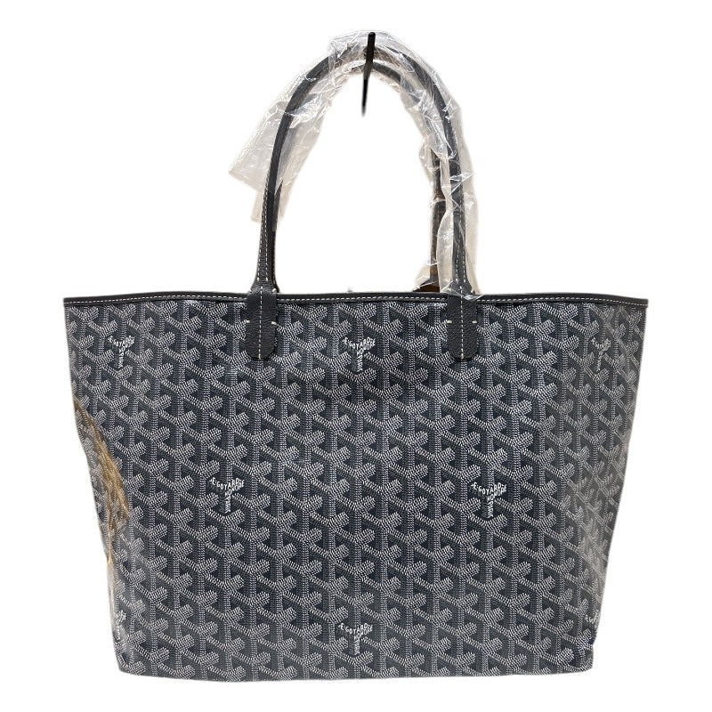 ゴヤール GOYARD サンルイPM グレー キャンバス ユニセックス トートバッグ