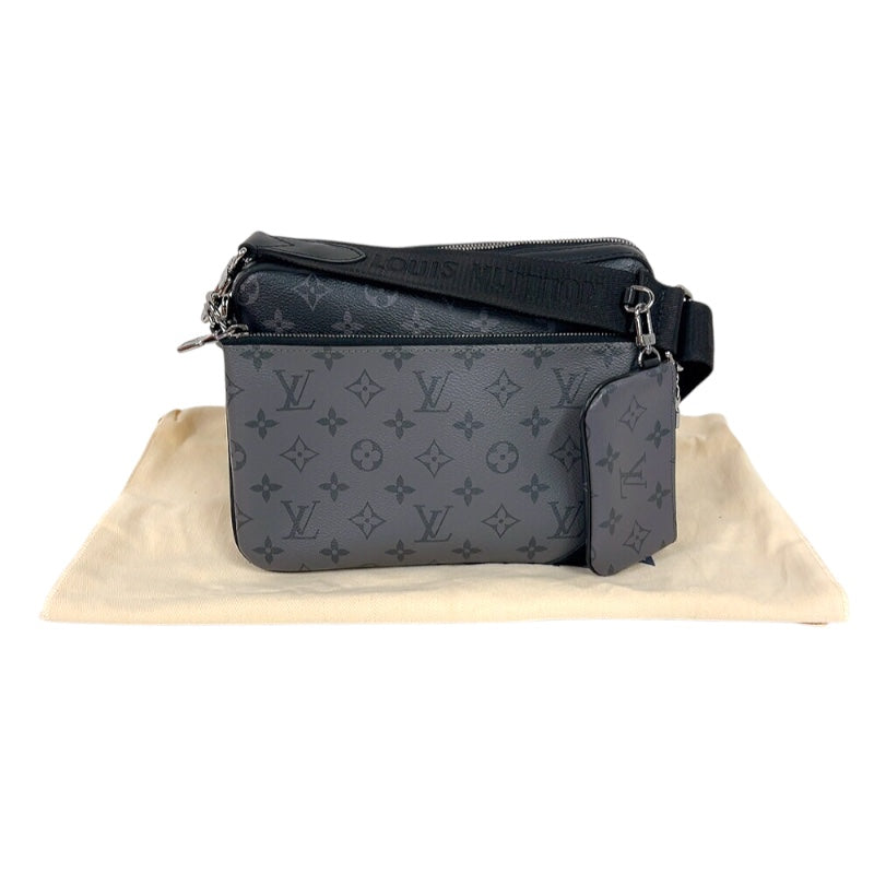 ルイ・ヴィトン LOUIS VUITTON トリオメッセンジャー M69443 モノグラム・エクリプス ユニセックス ショルダーバッグ