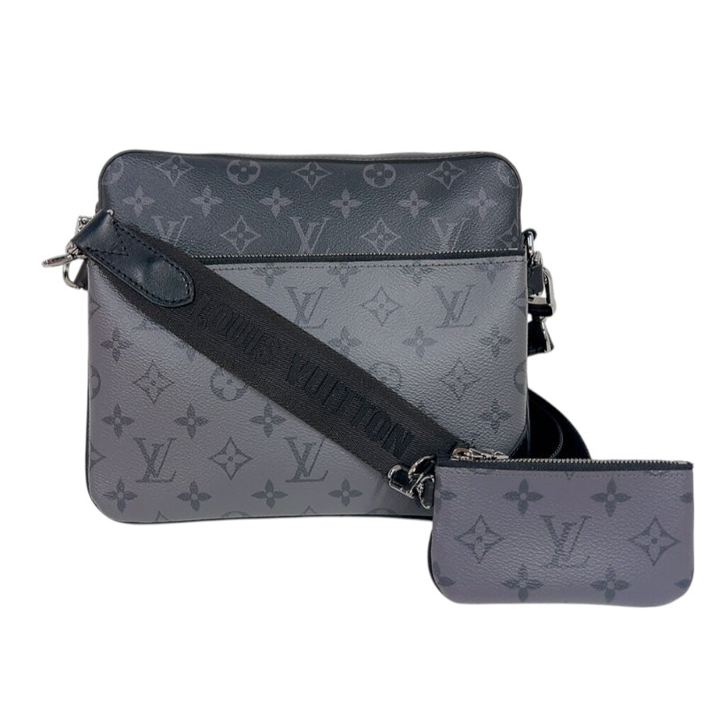 ルイ・ヴィトン LOUIS VUITTON トリオメッセンジャー M69443 モノグラム・エクリプス ユニセックス ショルダーバッグ