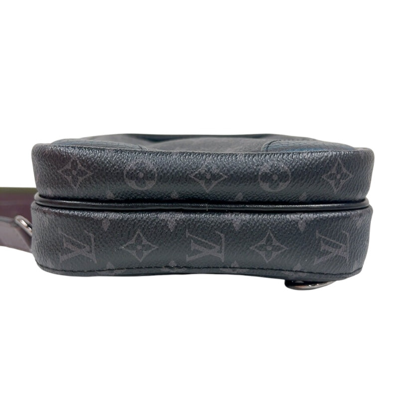 ルイ・ヴィトン LOUIS VUITTON LVパッチワーク アマゾン スリリングバッグ M45439 ブラック×グレー モノグラム ユニセックス ボディバッグ