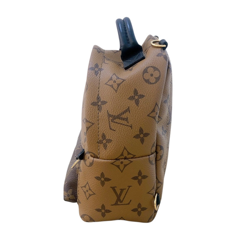 ルイ・ヴィトン LOUIS VUITTON パームスプリングス バックパック ミニ M44872 ブラウン モノグラムキャンバス モノグラムリバース レディース リュック・デイパック