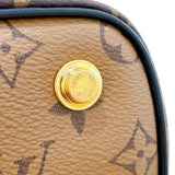 ルイ・ヴィトン LOUIS VUITTON ヴァニティNV PM M45165 ブラウン　ゴールド金具 モノグラム リバース レディース ハンドバッグ