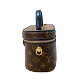 ルイ・ヴィトン LOUIS VUITTON ヴァニティNV PM M45165 ブラウン　ゴールド金具 モノグラム リバース レディース ハンドバッグ