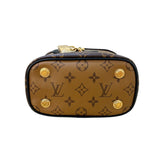 ルイ・ヴィトン LOUIS VUITTON ヴァニティNV PM M45165 ブラウン　ゴールド金具 モノグラム リバース レディース ハンドバッグ