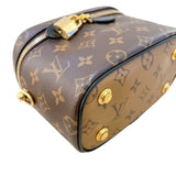 ルイ・ヴィトン LOUIS VUITTON ヴァニティNV PM M45165 ブラウン　ゴールド金具 モノグラム リバース レディース ハンドバッグ