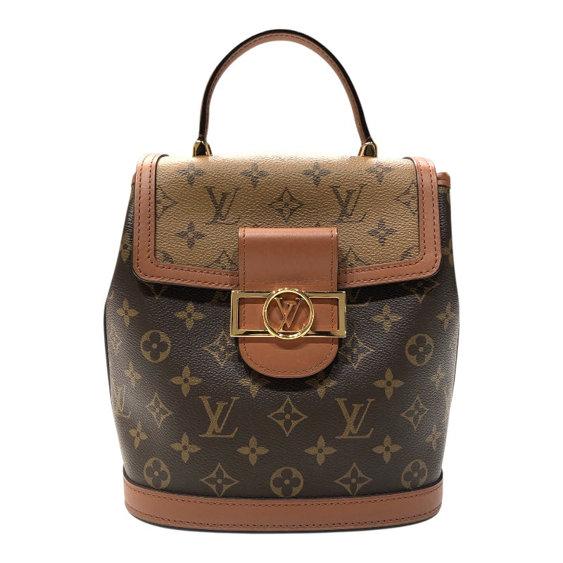 ルイ・ヴィトン LOUIS VUITTON ドーフィーヌ バックパック M45142 モノグラム・リバース レディース リュック・デイパック