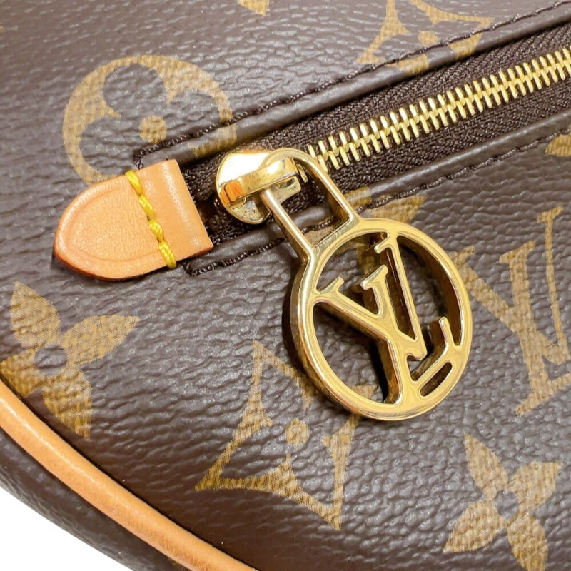 ルイ・ヴィトン LOUIS VUITTON ループ  M81098 ブラウン　ゴールド金具 モノグラム レディース ショルダーバッグ