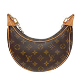ルイ・ヴィトン LOUIS VUITTON ループ  M81098 ブラウン　ゴールド金具 モノグラム レディース ショルダーバッグ
