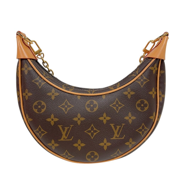 ルイ・ヴィトン LOUIS VUITTON ループ  M81098 ブラウン　ゴールド金具 モノグラム レディース ショルダーバッグ