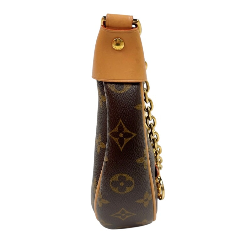 ルイ・ヴィトン LOUIS VUITTON ループ  M81098 ブラウン　ゴールド金具 モノグラム レディース ショルダーバッグ