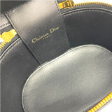 クリスチャン・ディオール Christian Dior ヴァニティスモール ブラック カーフ レディース ショルダーバッグ