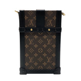 ルイ・ヴィトン LOUIS VUITTON ポシェット・トランクヴェルティカル M63913 モノグラム モノグラムキャンバス/レザー レディース ショルダーバッグ