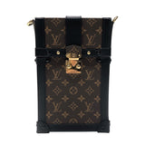 ルイ・ヴィトン LOUIS VUITTON ポシェット・トランクヴェルティカル M63913 モノグラム モノグラムキャンバス/レザー レディース ショルダーバッグ