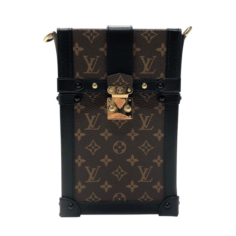 ルイ・ヴィトン LOUIS VUITTON ポシェット・トランクヴェルティカル M63913 モノグラム モノグラムキャンバス/レザー レディース ショルダーバッグ