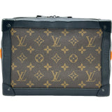 ルイ・ヴィトン LOUIS VUITTON ソフトトランク M44427 ブラウン モノグラム・ソーラーレイ メンズ ショルダーバッグ