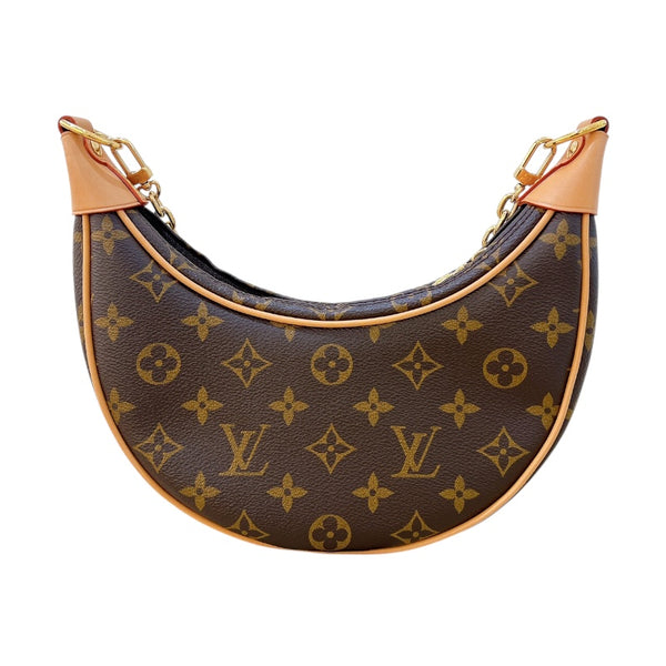 ルイ・ヴィトン LOUIS VUITTON ループ  M81098 ブラウン　ゴールド金具 モノグラム レディース ショルダーバッグ