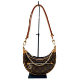 ルイ・ヴィトン LOUIS VUITTON ループ  M81098 ブラウン　ゴールド金具 モノグラム レディース ショルダーバッグ