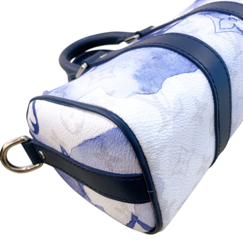 ルイ・ヴィトン LOUIS VUITTON キーポルXS M45761 ウォーターカラー　シルバー金具 モノグラム メンズ ショルダーバッグ