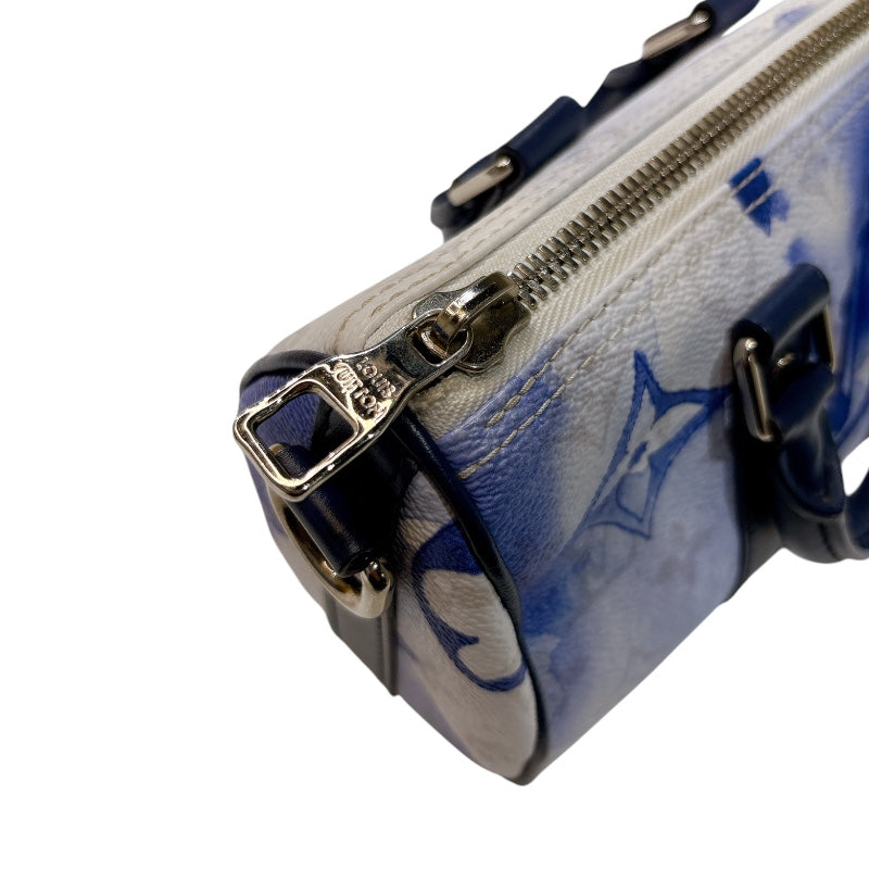 ルイ・ヴィトン LOUIS VUITTON キーポルXS M45761 ウォーターカラー　シルバー金具 モノグラム メンズ ショルダーバッグ